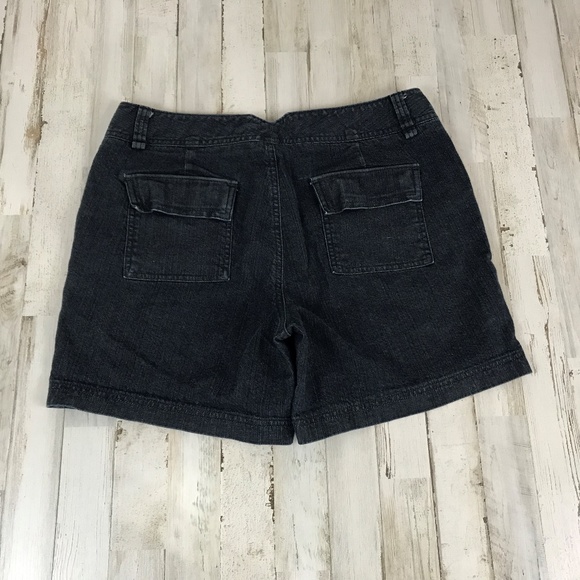 5/$25 Dockers Womens Shorts 8 Blue Denim Casual Y12 - Picture 2 of 4